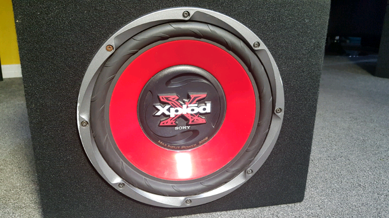 sony xplod 900w subwoofer